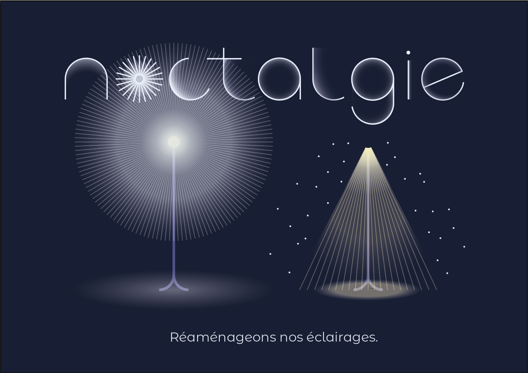 Noctalgie Illustration Logo